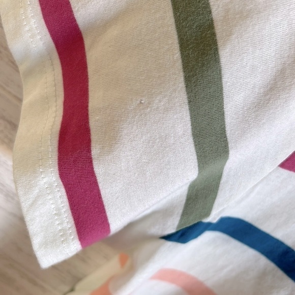 Hurley Striped Top | SIZE L - Picture 4 of 7